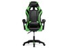 Миниатюра фото стул rodas black / green | 220svet.ru