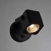 Миниатюра фото спот arte lamp lente a1314ap-1bk | 220svet.ru