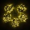 Миниатюра фото комплект 5 тепло-белых нитей по 20м 1000 led провод черный пвх ip54 ltc kdd1000-11-1ww | 220svet.ru