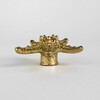 Миниатюра фото ручка-кнопка delight collection mos006 brass | 220svet.ru