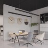 Миниатюра фото трековый светодиодный светильник novotech flum 359515 черный | 220svet.ru