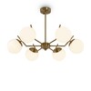 Миниатюра фото потолочная люстра freya moonrock fr5173pl-06bs | 220svet.ru