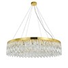 Миниатюра фото подвесная люстра indigo anna v12029/18p gold v000496 | 220svet.ru