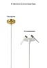 Миниатюра фото подвесной светодиодный светильник crystal lux verano sp1 gold | 220svet.ru