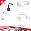 Миниатюра фото настенный светильник reluce technical 86204-9.2-001mn led5w bk | 220svet.ru