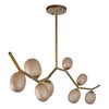 Миниатюра фото подвесная люстра loft it sakura 10212/8l gold | 220svet.ru