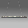 Миниатюра фото люстра roomers kr0543p-l(antique brass) | 220svet.ru