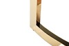 Миниатюра фото стол журнальный темн.стекло/золото garda decor 47ed-et062gold | 220svet.ru