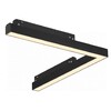 Миниатюра фото трековый магнитный светодиодный светильник iledex technical vision 4822-013-l320-16w-110dg-4000k-bk | 220svet.ru