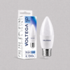 Миниатюра фото светодиодная лампа базовая  9вт 6500k e27 voltega candle 9w 3271 | 220svet.ru