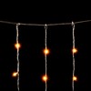 Миниатюра фото гирлянда занавес облегченный 2 x 3 м желтый 220в, 600 led, провод прозрачный пвх, ip54 ltc pcl600not-10-2y | 220svet.ru