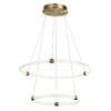Миниатюра фото подвесной светодиодный светильник lumion twinkle 8010/50l золотой | 220svet.ru