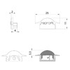 Миниатюра фото заглушка deko-light end cap l-et-01-10 set 2 pcs 980042 | 220svet.ru