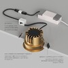 Миниатюра фото точечный светодиодный светильник denkirs shine glow dk2431-sb | 220svet.ru