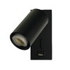 Миниатюра фото настенный светильник с выключателем на корпусе brizzi aras br08082 | 220svet.ru