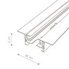 Миниатюра фото шинопровод встраиваемый однофазный nowodvorski profile recessed 9013 | 220svet.ru