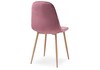 Миниатюра фото стул capri pink / wood | 220svet.ru