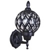 Миниатюра фото настенный фонарь reluce 09018-0.2-001sw bk | 220svet.ru