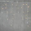 Миниатюра фото гирлянда бахрома 3,1 x 0,5 м экстра тепло-белая с мерцанием белого диода 220в, 150 led, провод прозрачный пвх, ip54 ltc pil150blw-10-2eww | 220svet.ru