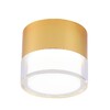 Миниатюра фото потолочный светодиодный светильник crystal lux clt 139c80 go 4000k | 220svet.ru