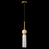 Миниатюра фото подвесной светильник crystal lux simply sp1 brass | 220svet.ru