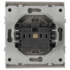 Миниатюра фото розетка эра arktik 16-2103-07 с заземлением 2p+e schuko со шторками с крышкой 16а-250в титан б0070440 | 220svet.ru