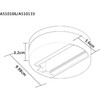 Миниатюра фото шинопровод одноместный arte lamp a510106 | 220svet.ru
