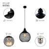 Миниатюра фото подвесной светильник rivoli rebeca 5096-201 б0055035 | 220svet.ru