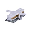 Миниатюра фото шинопровод reluce rl 06043 straight connector wt | 220svet.ru
