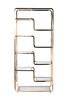 Миниатюра фото стеллаж garda decor 46as-sh1652-gold | 220svet.ru
