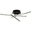 Миниатюра фото потолочная люстра reluce 08855-3.3-03c bk+gy | 220svet.ru