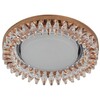 Миниатюра фото встраиваемый светильник эра led с подсветкой dk ld20 tea/wh б0028066 | 220svet.ru