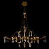 Миниатюра фото подвесной светильник loft it mira 10588/800 gold asfour | 220svet.ru