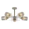 Миниатюра фото потолочная люстра toplight chloe tl1253d-05wg | 220svet.ru