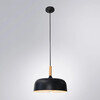 Миниатюра фото подвесной светильник arte lamp kayla a7102sp-1bk | 220svet.ru