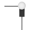 Миниатюра фото настенный светодиодный светильник loft it meridian 10132/d black | 220svet.ru