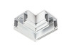 Миниатюра фото соединитель угловой для шинопровода 48v в натяжной потолок ambrella light magnetic gl3391 | 220svet.ru