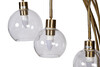 Миниатюра фото торшер garda decor grappolo 92el-yg21102-5f | 220svet.ru