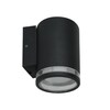 Миниатюра фото уличный настенный светильник arte lamp nunki a1910al-1bk | 220svet.ru