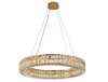 Миниатюра фото подвесная люстра newport 8550/78 c gold polished м0070765 | 220svet.ru