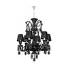 Миниатюра фото подвесная люстра loft it zenith 10210/6 black | 220svet.ru