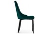 Миниатюра фото стул kora green / black | 220svet.ru