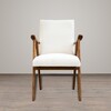 Миниатюра фото стул обеденный тайлер roomers se-20012-oak/fb-192 | 220svet.ru