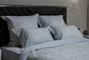 Миниатюра фото комплект наволочек илария голубой 70*70см garda decor 130hb-00311 | 220svet.ru