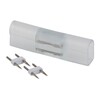 Миниатюра фото коннектор эра для неоновой ленты ls-connector-220-neon psl-01 16x8 б0044657 | 220svet.ru