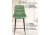 Миниатюра фото барный стул поворотный woodville челси 360 фисташковый (zd 651) / черный np 632571 | 220svet.ru
