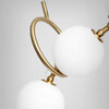 Миниатюра фото подвесная люстра delight collection 10222p/15 gold | 220svet.ru
