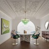 Миниатюра фото подвесной светильник loft it murano 10580/600 clear green | 220svet.ru