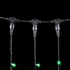 Миниатюра фото гирлянда занавес 2 x 3 м разноцветный 220в, 600 led, провод черный пвх, ip54 ltc pcl602-11-2m | 220svet.ru