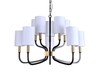Миниатюра фото подвесная люстра newport 35210/с black+brass м0071484 | 220svet.ru